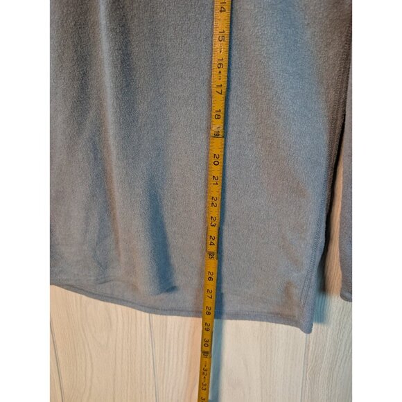 Vintage Patagonia Mens Small Gray Capilene Henley Fleece Pullover Made In USA - Picture 6 of 6
